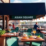 Asian Square i Uppsala – Njut av deras uteservering | Info & kontakt