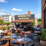 Brooklyn Burger Express i Jönköping – Njut av deras uteservering | Info & kontakt