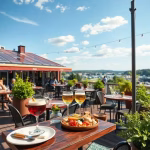 Jazzköket i Östersund – Njut av deras uteservering | Info & kontakt