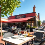 Magasinet På Slottsmöllan i Halmstad – Njut av deras uteservering | Info & kontakt