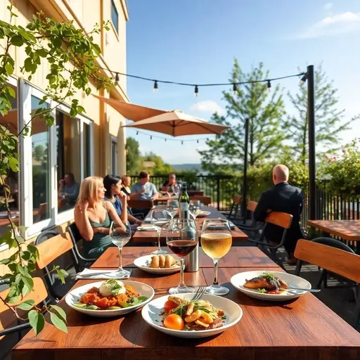 Matstudion På Terrassen I Mariebergsskogen