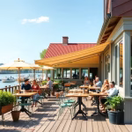 Restaurang/café V&p (njupeskärsserveringen) i Särna – Njut av deras uteservering | Info & kontakt