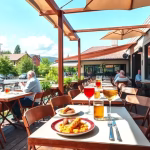 Samuelsdals Pensionat i Falun – Njut av deras uteservering | Info & kontakt